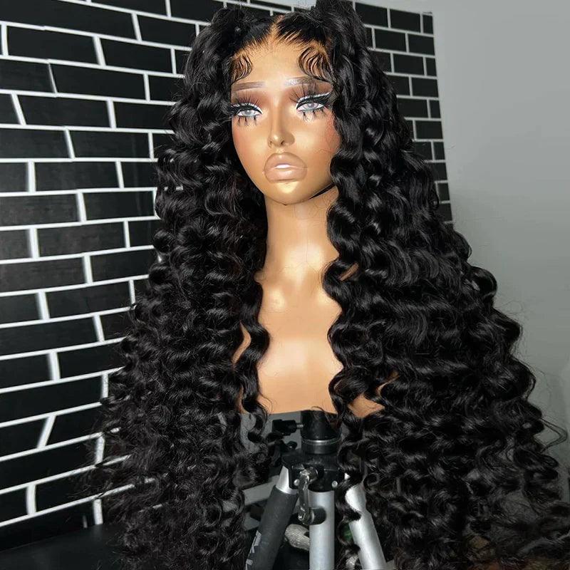 13x4 Lace Front Perruques Cheveux Humains Brésilienne Vague Naturelle Tissage - hjweavebeauty