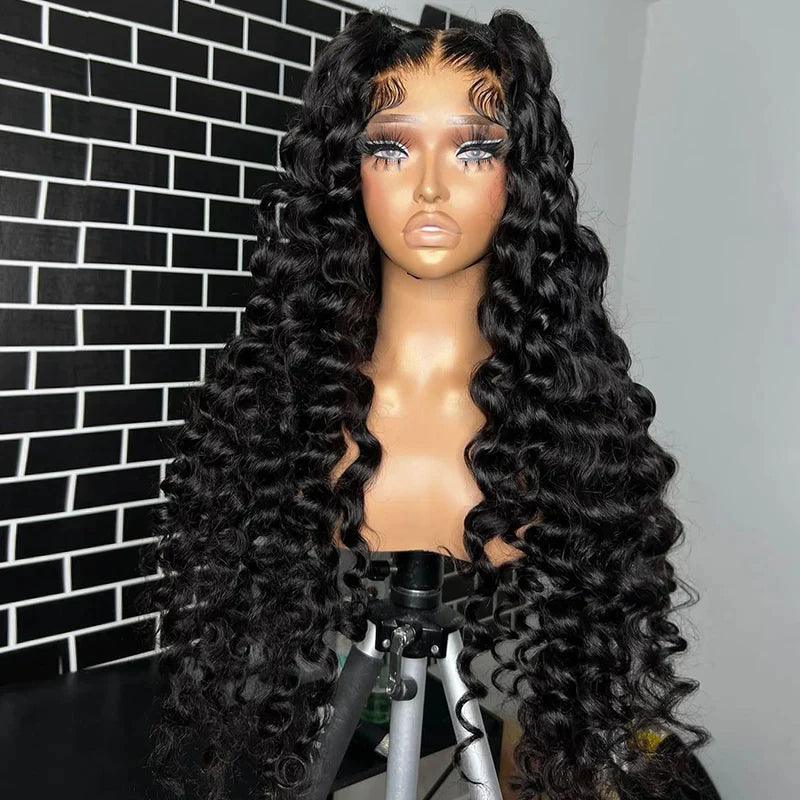 13x4 Lace Front Perruques Cheveux Humains Brésilienne Vague Naturelle Tissage - hjweavebeauty