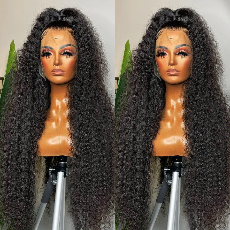 360 Lace Front Perruques Cheveux Humains Brésilienne Deep Curly - hjweavebeauty