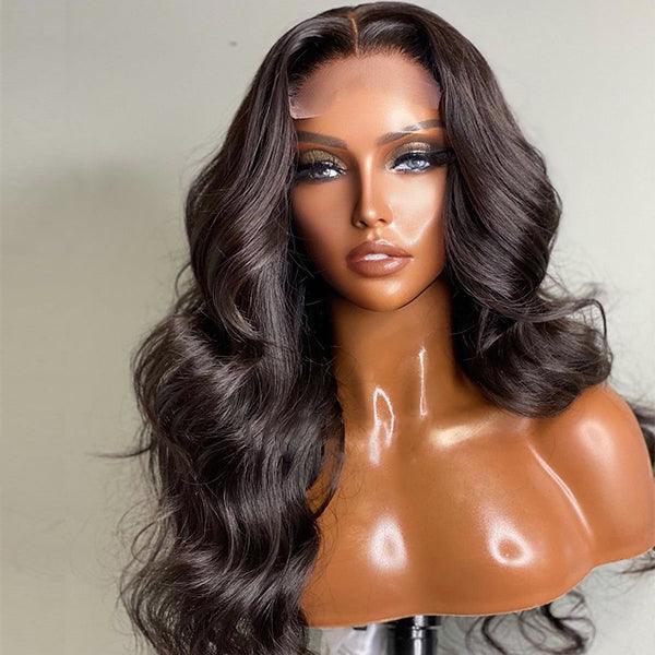 4x4 Perruques Cheveux Humains Lace Closure Brésilien Body Wave Tissage - hjweavebeauty