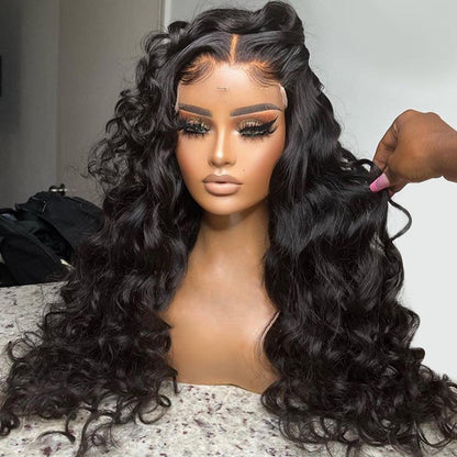 4x4 Perruques Cheveux Humains Lace Closure Vague Profonde Brésilienne Lâche Tissage - hjweavebeauty