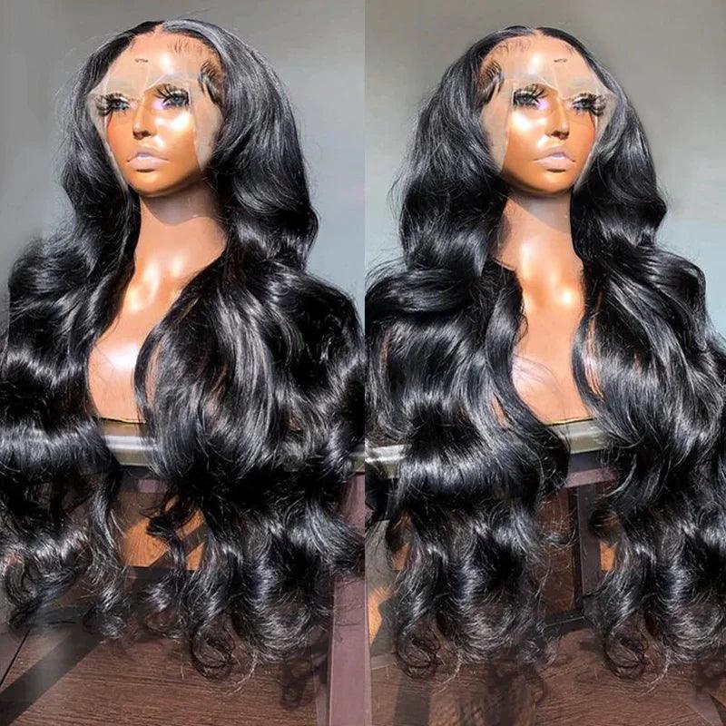 5x5 13x4 Lace Front Perruques Cheveux Humains Brésilienne Body Wave Tissage - hjweavebeauty