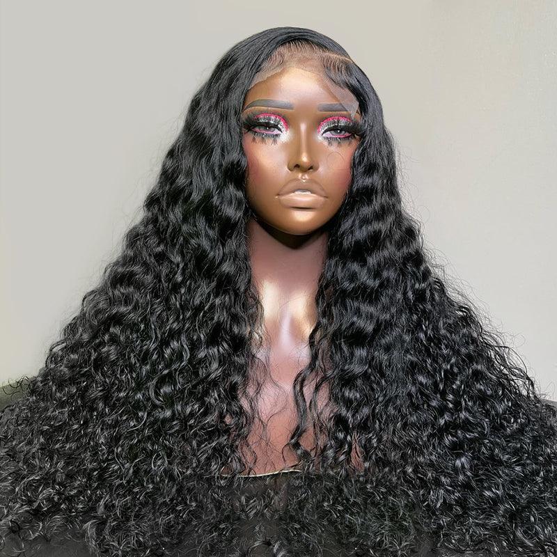 5x5 13x4 Lace Front Perruques Cheveux Humains Brésilienne Deep Curly - hjweavebeauty