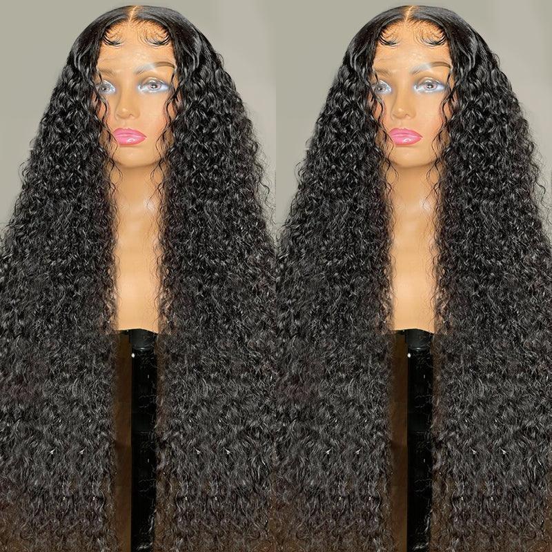 5x5 13x4 Lace Front Perruques Cheveux Humains Brésilienne Deep Curly - hjweavebeauty