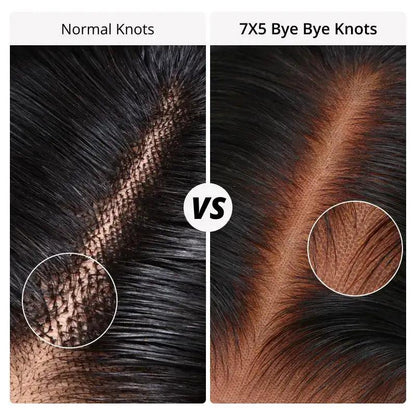 Glueless Bleached Knots Wear Go Bouncy Bouclé Perruque Cheveux Humains - hjweavebeauty