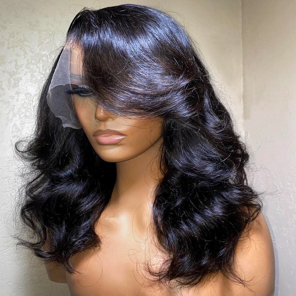 Perruque Courte Brésilienne Body Wave Bob Cheveux Humains Tissage - hjweavebeauty